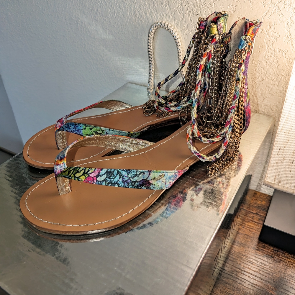 ZIGI Girl Colorful Braided Sandals